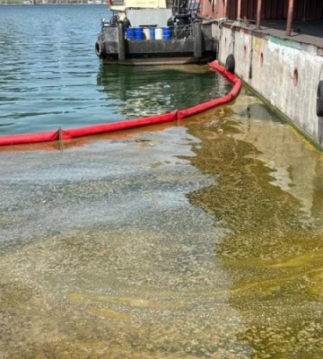 Внаслідок російської атаки в Чорне море вилилась рослинна олія, - Держекоінспекція