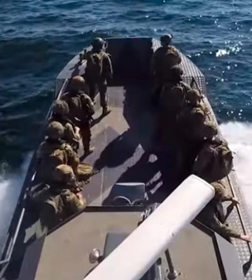 ВМС ЗСУ провели навчання в Чорному морі