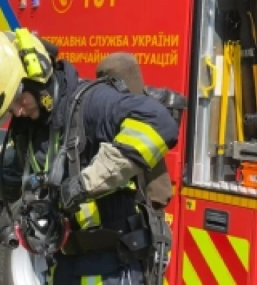 У Ковелі рятувальники вчилися ліквідувати пожежу у навчальному закладі