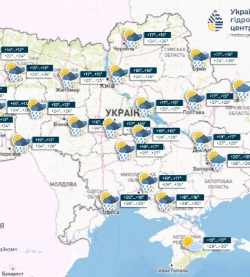 Повсюди дощі та спека: Наталка Діденко спрогнозувала погоду на вихідні