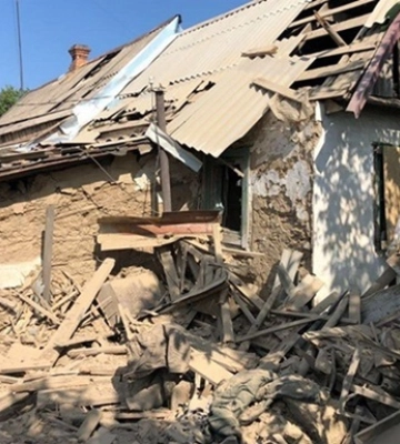 В Никополе в результате артобстрела погибла женщина