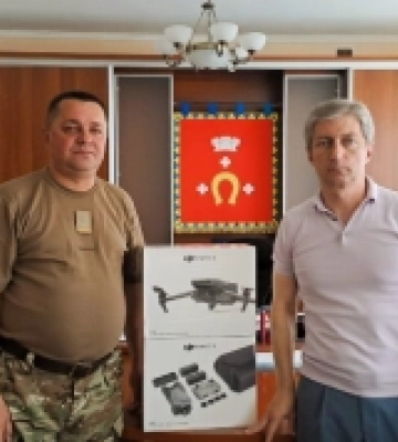 У Ковелі стрілецькому батальйону передали два квадрокоптери