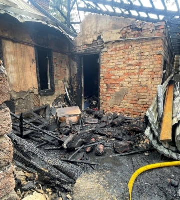 Рівнянин через помсту дружині підпалив будинок