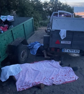 Обстріл села на Херсонщині: окупанти заявили про два десятки загиблих
