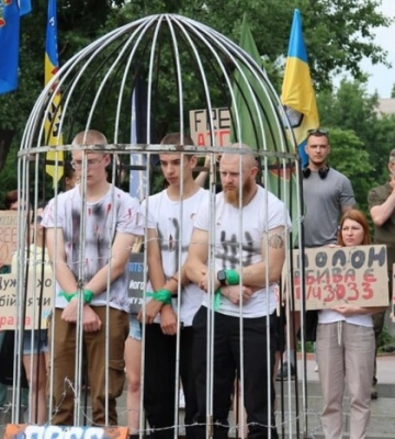 У Сумах провели акцію на підтримку військовополонених