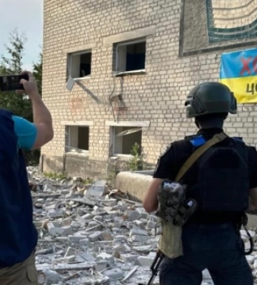 Удар по Хотімлі на Харківщині: один загиблий, кількість поранених зросла до двох