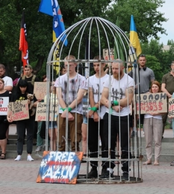 У Сумах провели акцію на підтримку військовополонених