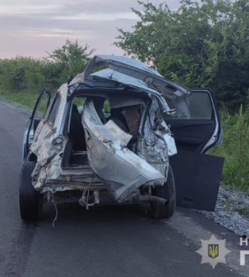 У Чернівецькому районі затримали пʼяного водія, який вчинив ДТП з потерпілим