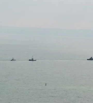 В Азовському морі був атакований корабель рф - &quot;Кримський вітер&quot;