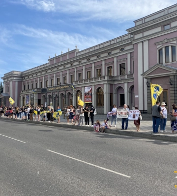 У Черкасах відбулась акція в підтримку військовополонених (ФОТО)