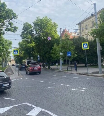 У центрі Львова змінили організацію дорожнього руху