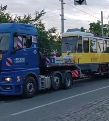 Перший вживаний трамвай доставили з Берліна до Львова. Де курсуватиме