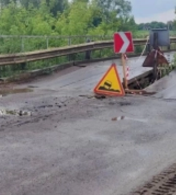 На Костопільщині вимагають відремонтувати аварійний міст