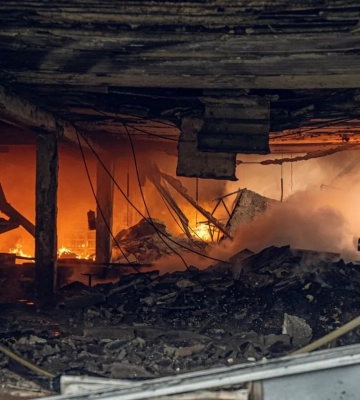 У Роменському районі сталася пожежа на промисловому підприємстві