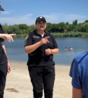 У Первомайську поліцейські розповіли про правила поведінки дітей на воді