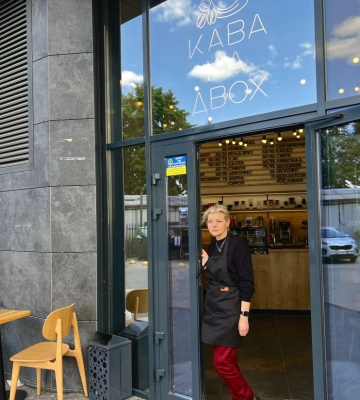 Кава на двох. Вдова захисника відкрила у Львові каварню, про яку мріяв чоловік