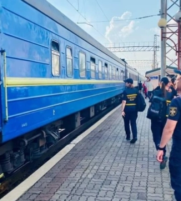 На Волинь прибув другий евакуаційний потяг з Харківщини