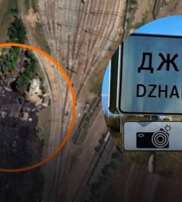 Супутникові знімки наслідків ракетного удару ЗСУ по об’єкту d Джанкої в окупованому Криму. ФОТО