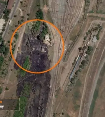 Ракетна атака ЗСУ по російській ППО в Криму: опубліковано супутникові знімки місця удару