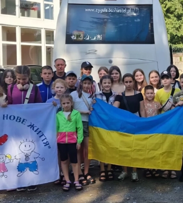 Діти з Музиківки, Берислава та Херсона поїхали на відпочинок у Карпати