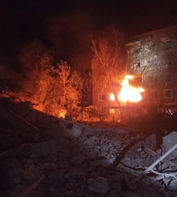 Окупанти вночі скинули авіабомбу на житловий квартал Костянтинівки: постраждали 5 цивільних