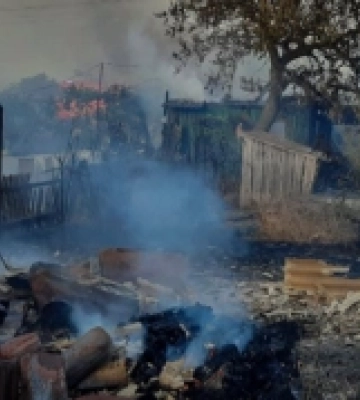 На Миколаївщині через ворожі обстріли виникли дві пожежі