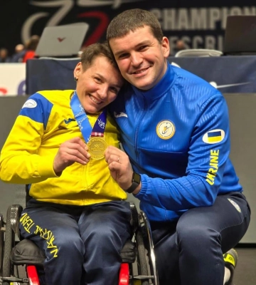 Закарпатка Надія Дьолог змагатиметься на Паралімпійських іграх у Парижі у фехтуванні на візках