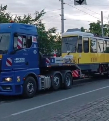 Перший вживаний трамвай доставили з Берліна до Львова. Де курсуватиме