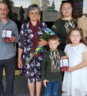 У Луцьку рідним військових із Боратинської громади вручили посмертні нагороди воїнів