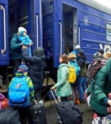На Рівненщину прибуде евакуаційний потяг із Донеччини