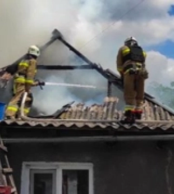 У Снігурівці на Миколаївщині горів житловий будинок