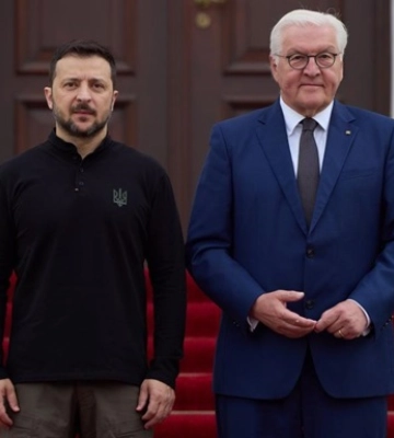 Зеленский провел встречу со Штайнмайером