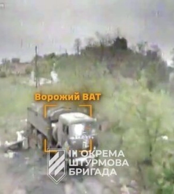 Бійці 3 ОШБр знищили кілька російських КАМАЗів та ліквідували ворожу піхоту на Харківщині. ВIДЕО