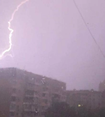 Штормове попередження: в Одеській області 12 червня очікується гроза