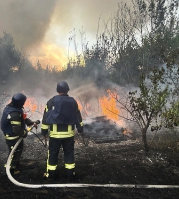 Волинські рятувальники розповіли про виконання завдань біля лінії зіткнення на Донеччині