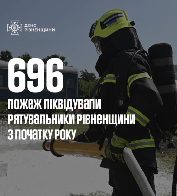 В пожежах на Рівненщині загинули 13 людей