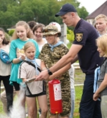 В Іршаві діє інклюзивний табір для дітей з особливими потребами