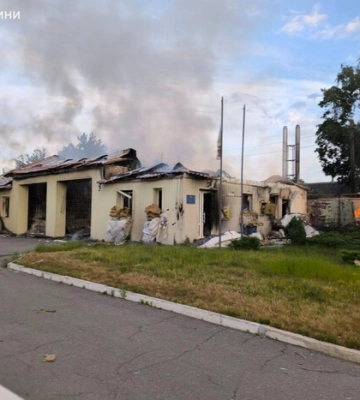 РФ атакувала пожежну частину на Харківщині 