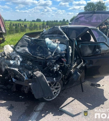 У ДТП із вантажівкою біля Львова загинув 58-річний водій ВАЗ
