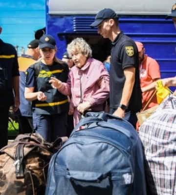 Рівненщина прийняла сьомий евакуаційний потяг з Донеччини