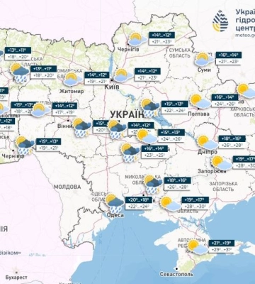 Де очікувати дощі, а де - сонячну погоду: прогноз від Наталки Діденко на 13 червня