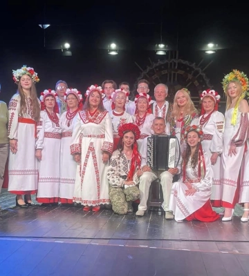 Тернопільський театр пісні «Оберіг» виступив із патріотичним концертом у місті Хуст