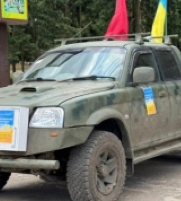 У центрі Рожища збирають гроші на ремонт трьох автівок для ЗСУ