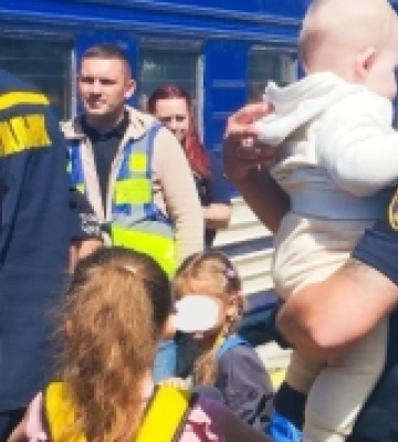 У Великі Межирічі прибули евакуйовані з Донеччини