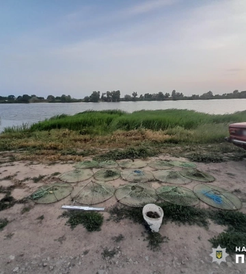 Мешканця Одещини спіймали на браконьєрстві у річці Дністер