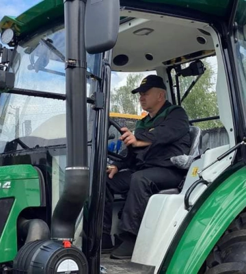 На Поліссі училище отримало сучасну техніку від ЄС