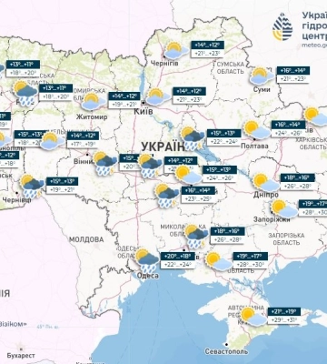 В Україні трохи зміниться погода: що прогнозують у Дніпрі на 13 червня