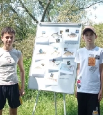 У селі на Кіровоградщині діти вивчали рибацьку справу