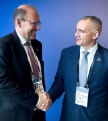 Олександр Сєнкевич провів зустріч з мером міста Зіндельфінген, яке надає важливу допомогу Миколаєву