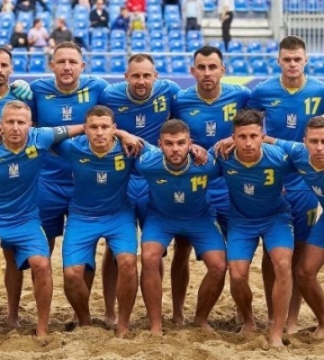 Збірна України з пляжного футболу готується до сезону